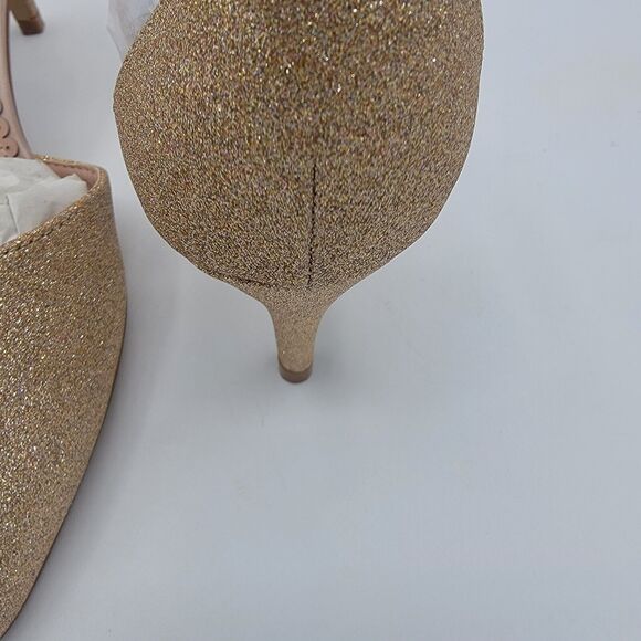 Journee Collection Women's Kalani Faux Suede Dress Heels Evening Women's Size 8 - Picture 4 of 7